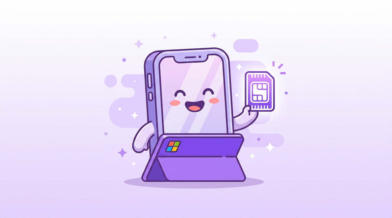 Microsoft eSIM compatible devices